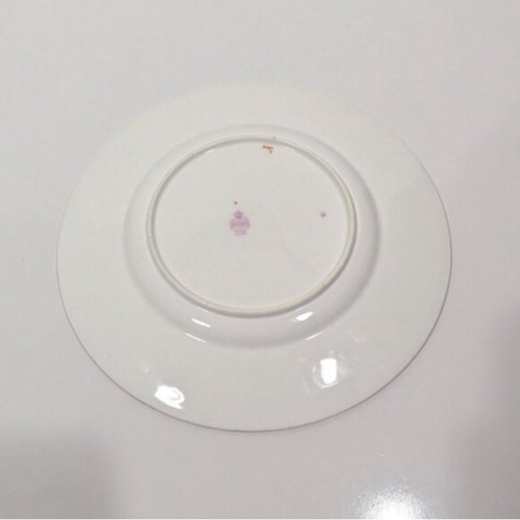 Minton Bone China Dinner Plate Floral Ribbon Vintage Tableware Collectible - Picture 7 of 9